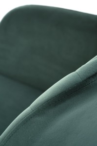 Krzesło - ciemny zielone - Domelo Meble skrzyniowe