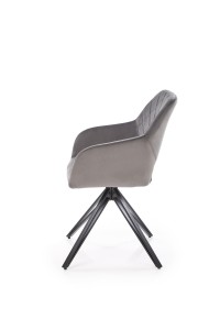 Krzesło - popielate - Revaro Meble skrzyniowe