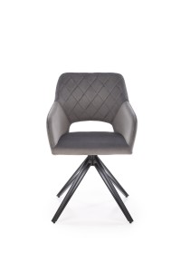 Krzesło - popielate - Revaro Meble skrzyniowe