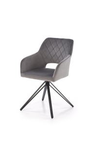 Krzesło - popielate - Revaro Meble skrzyniowe