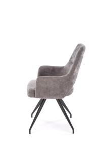 Krzesło - popielate - Savelo Meble skrzyniowe