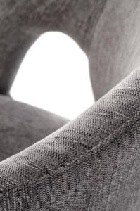 Krzesło - popielate - Molavo Meble skrzyniowe