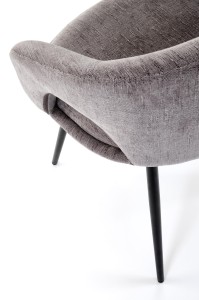 Krzesło - popielate - Molavo Meble skrzyniowe