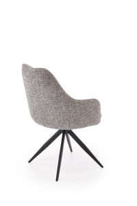 Krzesło - popielate - Lornira Meble skrzyniowe