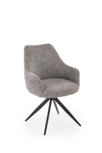 Krzesło - popielate - Lornira Meble skrzyniowe