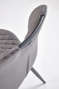 Krzesło - popielate - Carnira Meble skrzyniowe