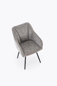 Krzesło - popielate - Lumira Meble skrzyniowe