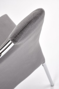 Krzesło - popielate - Ardello Meble skrzyniowe