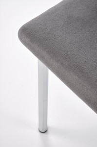 Krzesło - popielate - Ardello Meble skrzyniowe