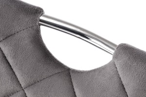 Krzesło - popielate - Ardello Meble skrzyniowe