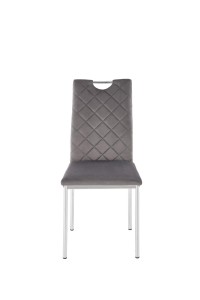Krzesło - popielate - Ardello Meble skrzyniowe