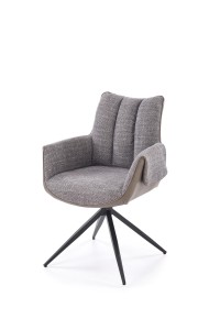 Krzesło - popielate - Solveto Meble skrzyniowe