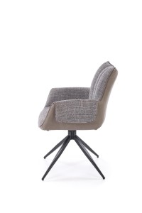 Krzesło - popielate - Solveto Meble skrzyniowe