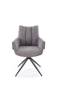 Krzesło - popielate - Solveto Meble skrzyniowe