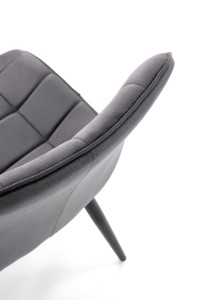 Krzesło - popielate - Ravino Meble skrzyniowe