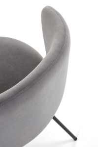 Krzesło - popielate - Carmino Meble skrzyniowe