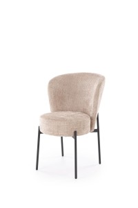 Krzesło - beżowe - Melvio Meble skrzyniowe