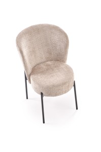 Krzesło - beżowe - Melvio Meble skrzyniowe