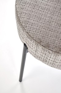 Krzesło - popielate - Torella Meble skrzyniowe