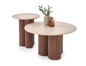 Ława 80 cm - drewniana - Garno Meble skrzyniowe