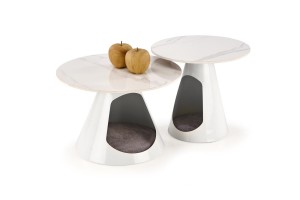 Ława 60 cm - biała - Helrio Meble skrzyniowe