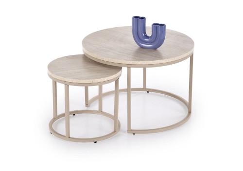 Ława 60 cm - beżowa - Jelrio