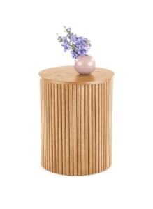 Ława 80 cm - naturalna - Ieniro Meble skrzyniowe