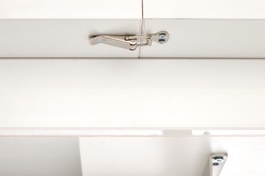 Ława 130 cm - biała - Qeniro Meble skrzyniowe