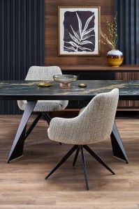 Stół 170 cm - czarny - Bevaro Meble skrzyniowe