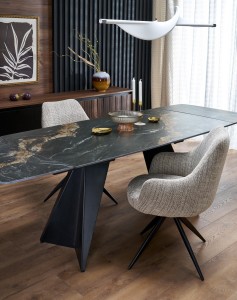 Stół 170 cm - czarny - Bevaro Meble skrzyniowe