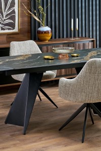 Stół 170 cm - czarny - Bevaro Meble skrzyniowe