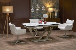 Stół 160 cm - beżowy - Gevro Meble skrzyniowe