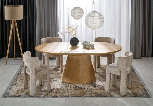 Stół 160 cm - naturalny - Mevro