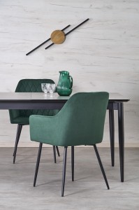 Stół 180 cm - popielaty - Oevro Meble skrzyniowe