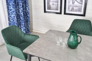 Stół 180 cm - popielaty - Oevro Meble skrzyniowe