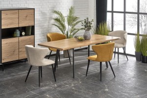 Stół 150 cm - naturalny - Tevro Meble skrzyniowe