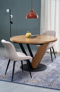 Stół 120 cm - naturalny - Carvo Meble skrzyniowe