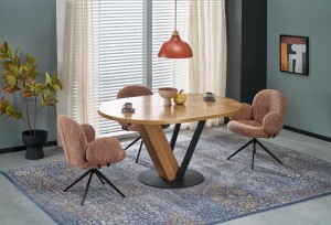 Stół 120 cm - naturalny - Carvo Meble skrzyniowe