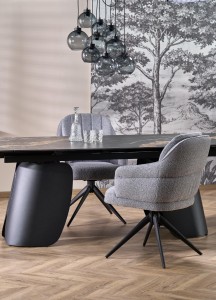 Stół 180 cm - czarny - Karvo Meble skrzyniowe