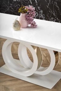 Stół 160 cm - biały - Larvo Meble skrzyniowe