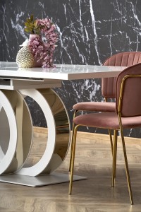 Stół 160 cm - biały - Larvo Meble skrzyniowe