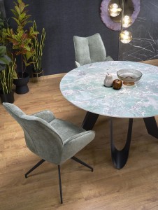 Stół 140 cm - zielony - Qarvo Meble skrzyniowe