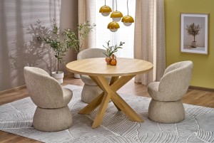 Stół 120 cm - naturalny - JantoX Meble skrzyniowe