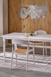 Stół 160 cm - biały - LentoX Meble skrzyniowe