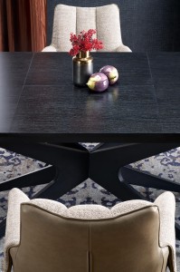 Stół 180 cm - czarny - HelioL Meble skrzyniowe