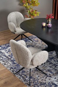 Stół 180 cm - czarny - HelioL Meble skrzyniowe