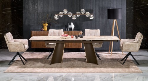 Stół 180 cm - beżowy - SantoL