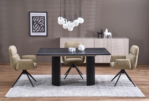 Stół 160 cm - czarny - Gavio