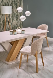 Stół 160 cm - drewniany - Helio Meble skrzyniowe