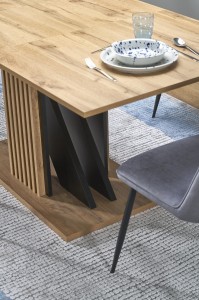 Stół 130 cm - drewniany - Pento Meble skrzyniowe